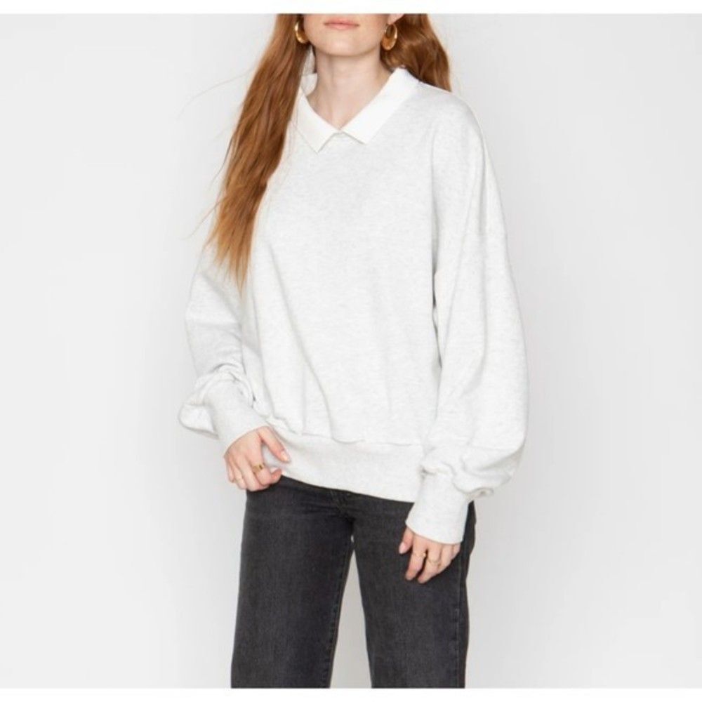 CALLAHAN KNITWEAR Diana Polo Sweatshirt‎ Sz Sm